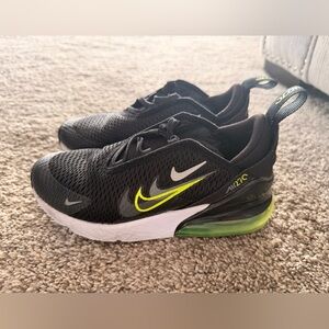 Nike Air Max 270 Black with Neon Accents